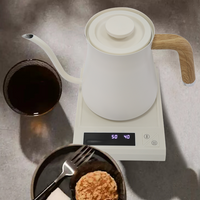 لوازم آشپزخانه قهوه ساز عربی کتری برقی استیل 700ML کتری قهوه یقه غاز طرح کلاسیک