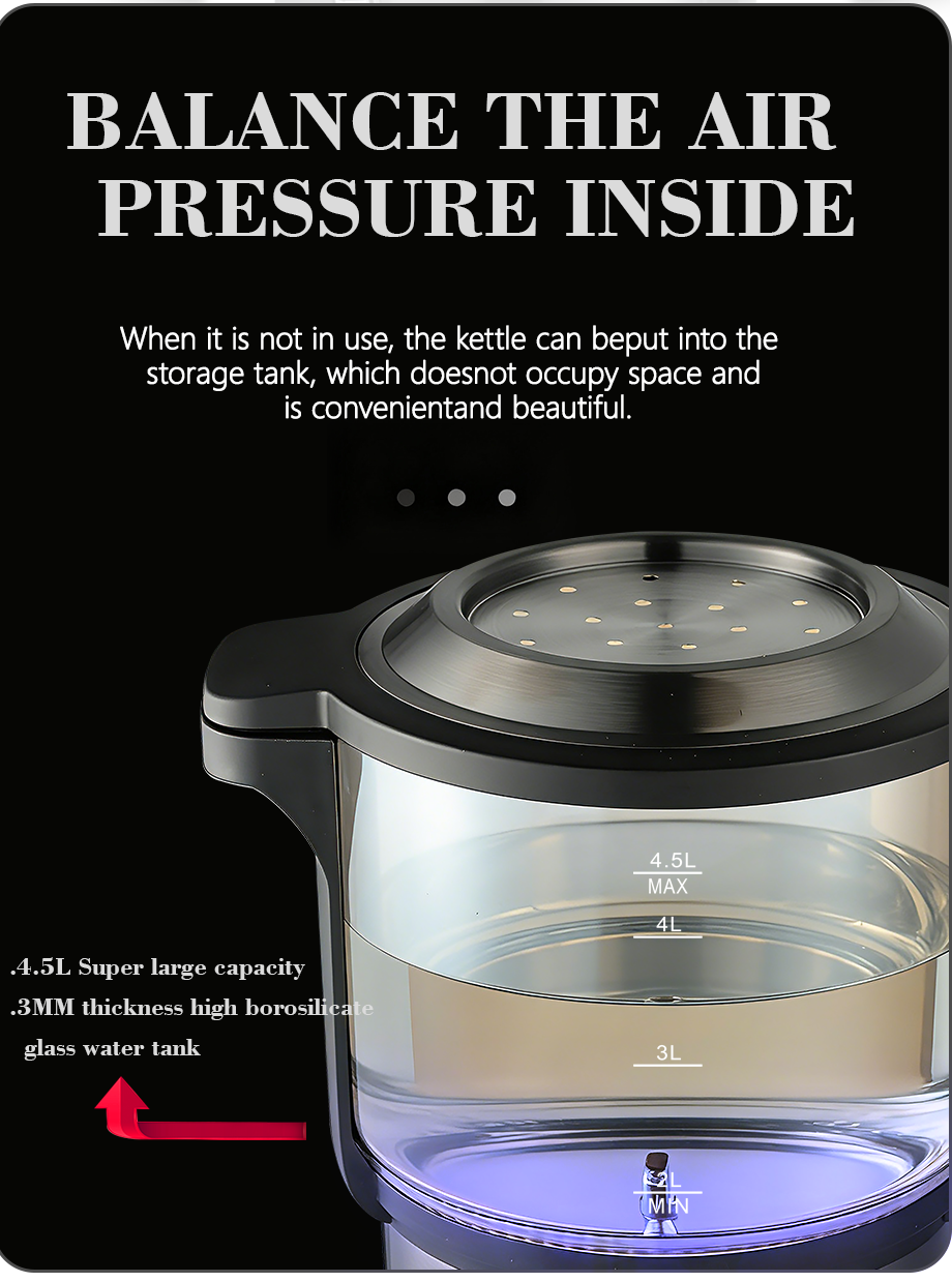 چای ساز سماور استیل 5.6 لیتری با کیفیت بالا جوشانده محافظ خشک کتری آب برقی سماور چای بوقلمونی از قوری چای