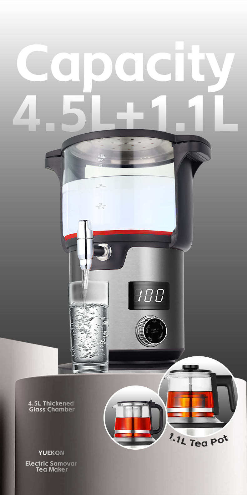 سماور ترکی 4.5 لیتری