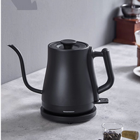 کتری قهوه بوقلمون برقی YUEKON 1.0 لیتری فلزی داخلی فولادی ضد زنگ ریختن روی قهوه ساز برای کتری دستی