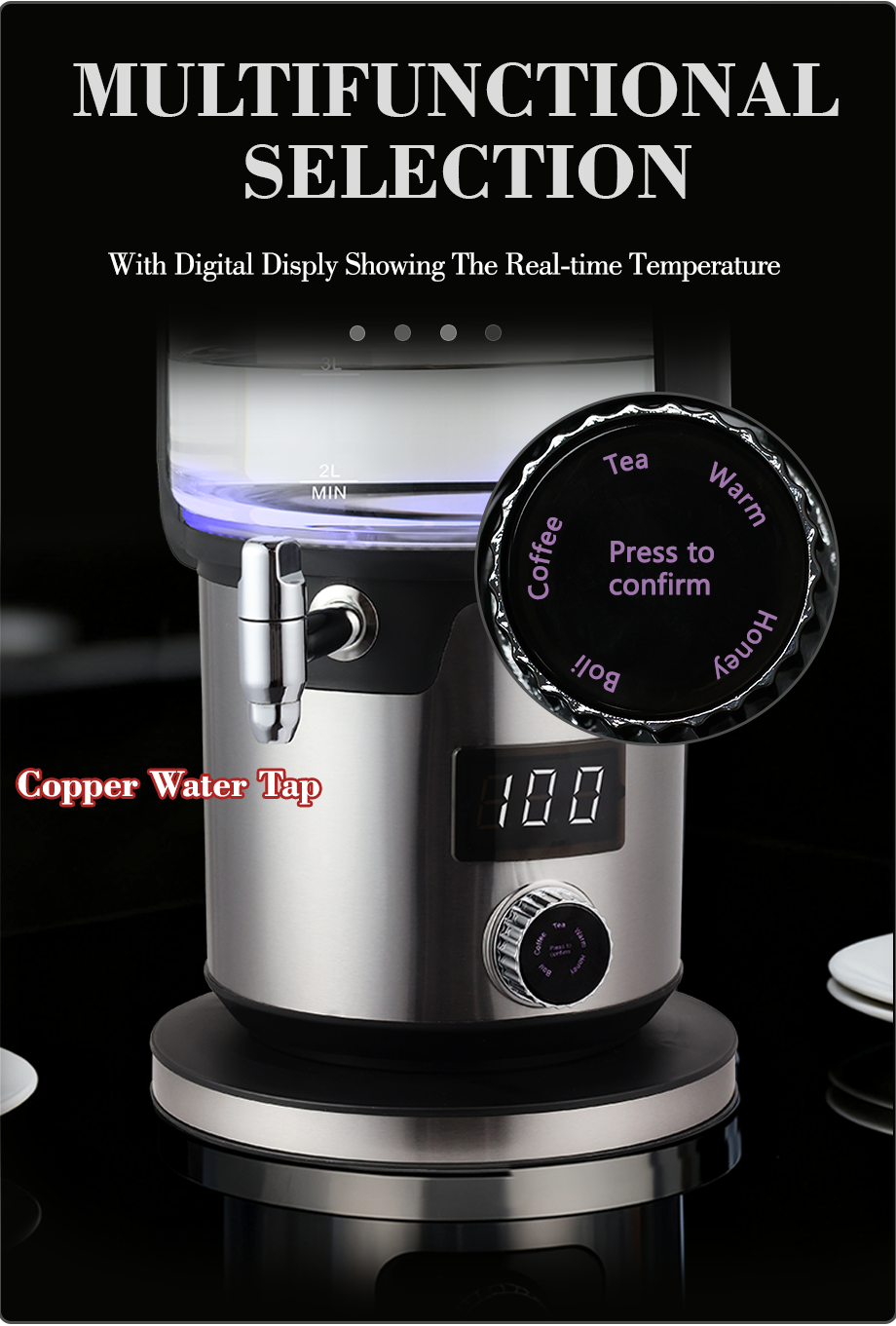 با نمایش صفحه نمایش دیجیتال