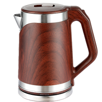 محافظ کتری برقی چای ساز استیل ضد زنگ خانگی 2.0 لیتری کتری برقی دیگ آب شارژی 