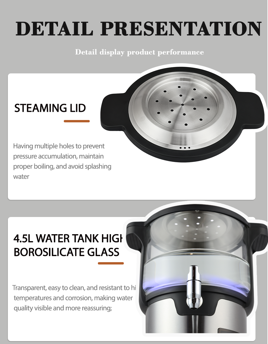 کتری شیشه ای بوروسیلیکات