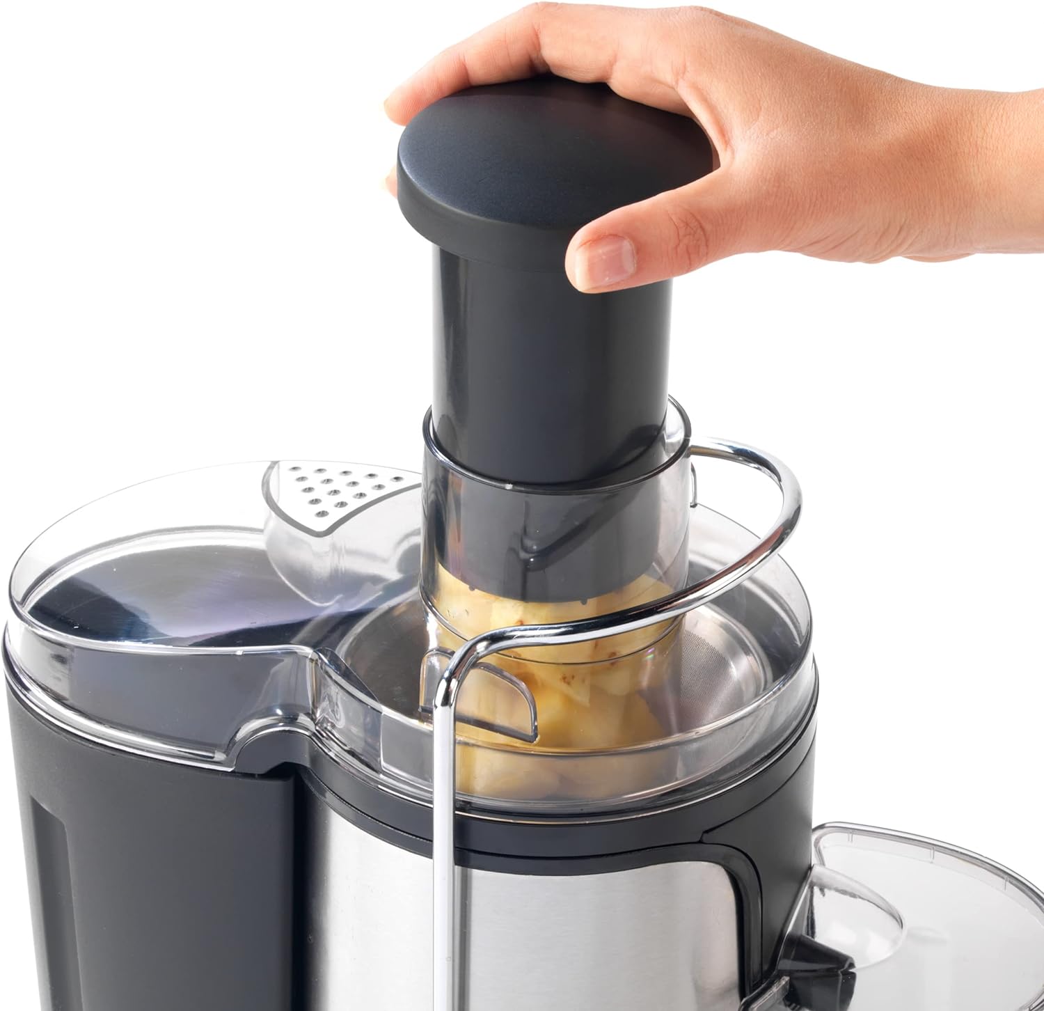 آبمیوه گیری خانگی چند منظوره مخلوط کن استیل ضد زنگ پرتابل آبمیوه گیری گریز از مرکز با محافظ گرمای بیش از حد