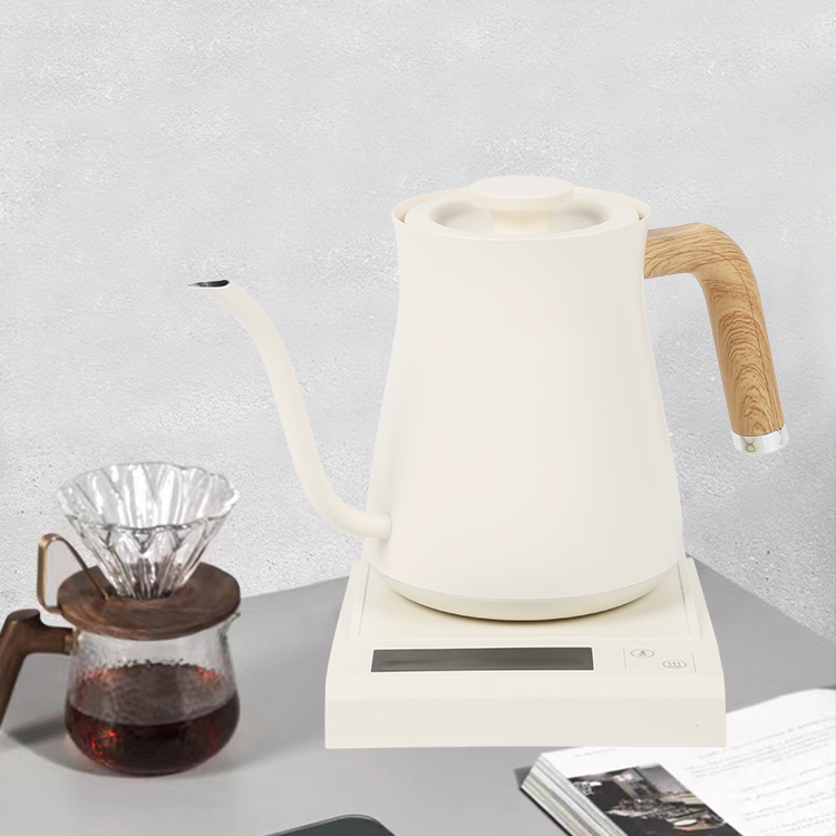 لوازم خانگی هتل کتری قهوه Gooseneck قهوه جوش برقی 1.8 لیتری شارژی برای دیگ دستی برقی بر روی قهوه سازها