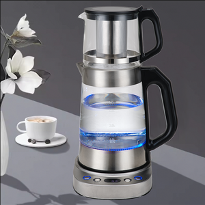 کتری های برقی سماور شیشه ای هوشمند کنترل دمای دیجیتال گرم نگه داشتن چای کتری ایرانی ترکی استیل ضد زنگ 