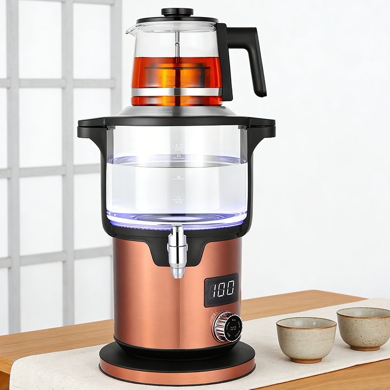 لوازم آشپزخانه عربستان سعودی سماور برقی دستگاه چای ترکیه کنترل دمای دیجیتال کتری برقی گرم نگه داشتن
