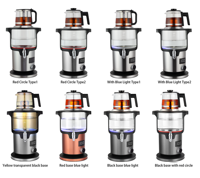 چای ساز سماور استیل 5.6 لیتری با کیفیت بالا جوشانده محافظ خشک کتری آب برقی سماور چای بوقلمونی از قوری چای