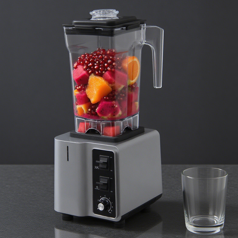 غذاساز بزرگ و قدرتمند 1800 وات میکسر غذاساز برقی آشپزخانه با سرعت بالا اسموتی میوه ای صنعتی چند منظوره