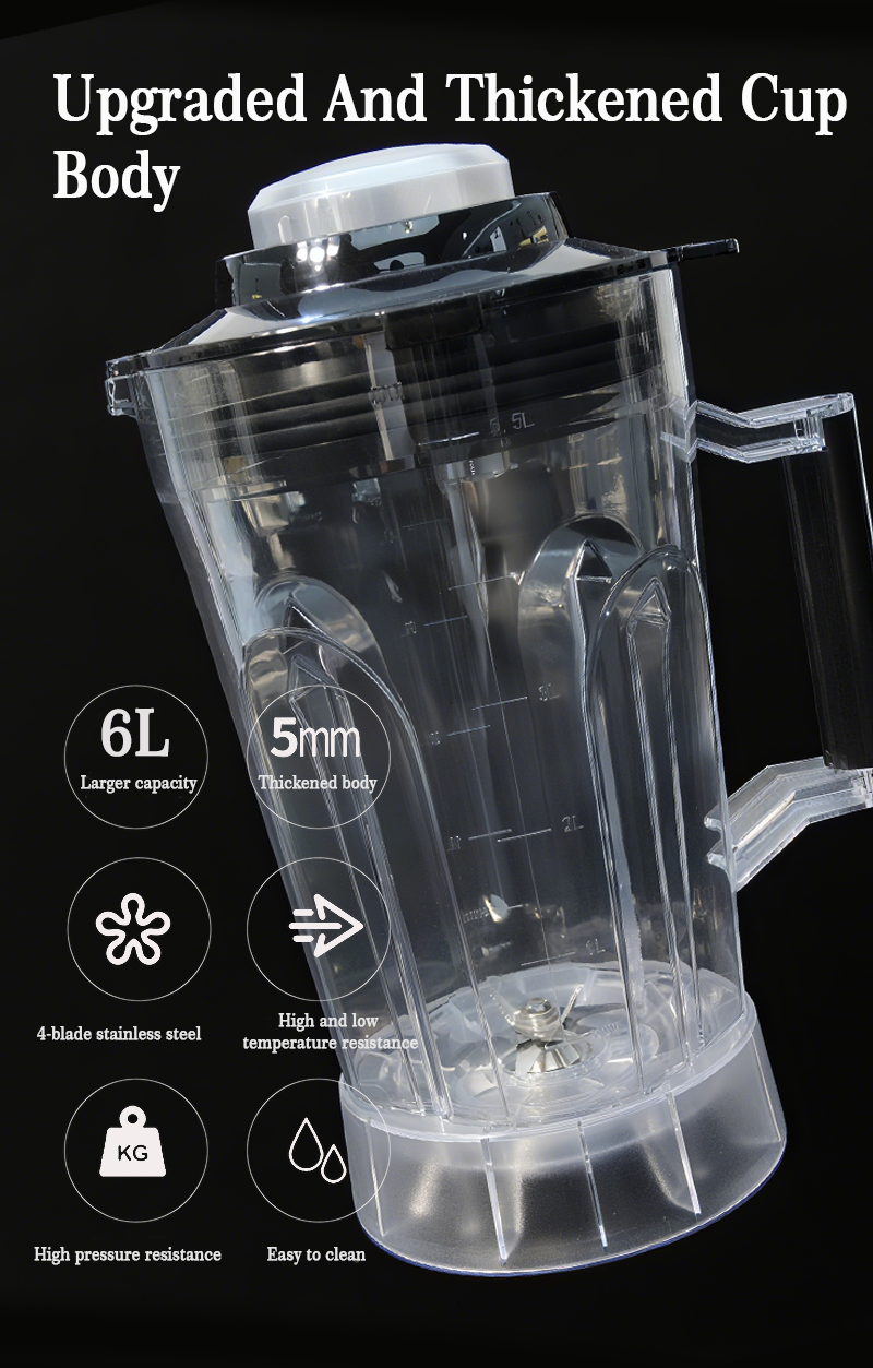 6 لیتر ظرفیت بزرگتر