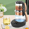 جدیدترین دستگاه خانگی Lran Tea Tea Kettle 1500W چای چند منظوره Machime Machime Double Glass Tea سازنده با Infuser