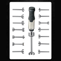 مخلوط کن الکتریکی استیل ضد زنگ همزن همزن استیپ مخلوط کن اوم پایدار قسمت یدکی قسمت تمیز کردن آسان غوطه وری غوطه وری