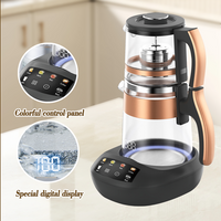 جدیدترین دستگاه خانگی Lran Tea Tea Kettle 1500W چای چند منظوره Machime Machime Double Glass Tea سازنده با Infuser