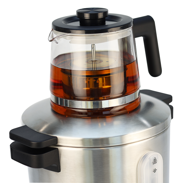 لوازم خانگی دستگاه چای ساز برقی Samovar Sus 304 فولاد ضدزنگ مواد عمده فروشی چای الکتریکی کتری ساموار